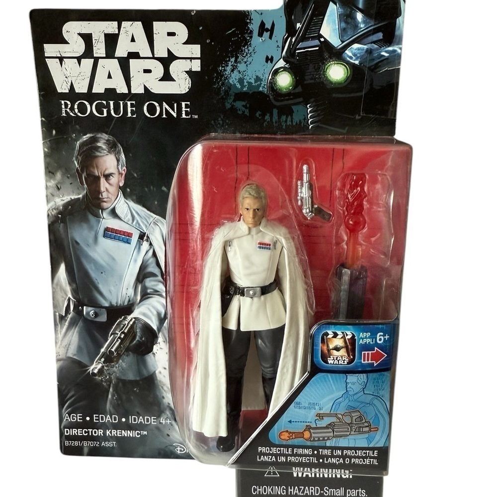 Star Wars Rogue One Director Orson Krennic Action Figure In Box Hasbro Disney